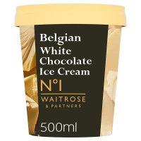 Waitrose seriously creamy white chocolate ice cream&nbsp;image