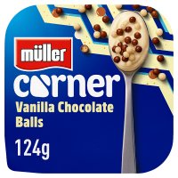 Muller crunch corner vanilla chocolate balls yogurt&nbsp;image