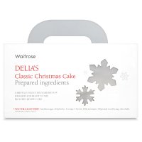 Waitrose Delia's classic Christmas cake box image