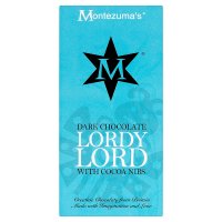 Montezuma's Organic Lordy Lord dark chocolate with cocoa nibs&nbsp;image