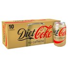 Diet Coke caffeine free 10x330ml Add 2 for £6.50