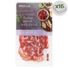 Waitrose Italian salami with fennel 16 slices 81g Add 3 for £6